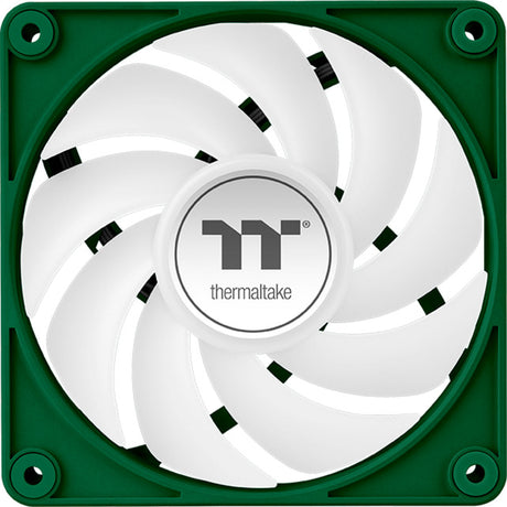 Thermaltake CT120 EX ArGB Sync PC-Lüfter Racing Green (3-Lüfter-Pack) Gehäuselüfter (grün, 3 Stück, 120 x 120 x 25 mm, PWM)