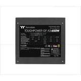 Thermaltake toughpower gf a3 gold - tt premium edition modulaire 650 watt voeding (zwart, 4x pcie)
