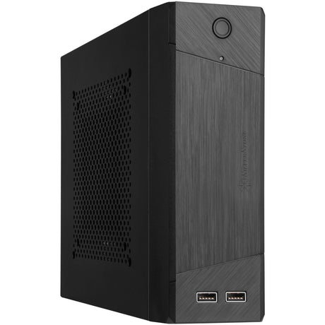 Silverstone sst-ml10b htpc-gehäuse (schwarz | 2x usb-a)