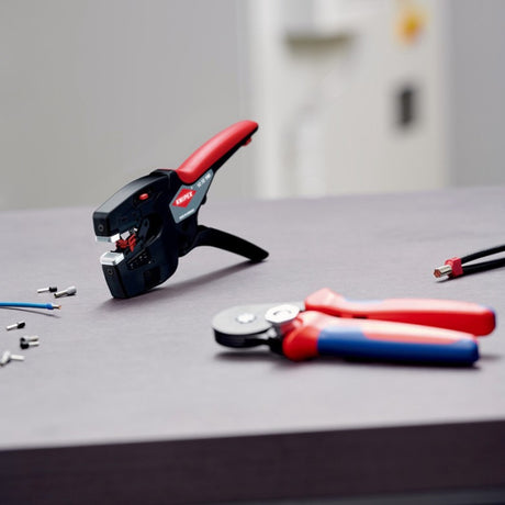 Knipex Nexstrip Abisolierzange (schwarz rot)