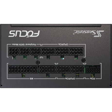 Seasonic Focus GX-850-V4 ATX3.1 Modulares 850-Watt-Netzteil (Schwarz, 1x 12VHPWR, 3x PCIe)