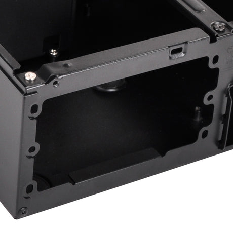 Silverstone sst-ml09b htpc-gehäuse (schwarz | 2x usb-a)