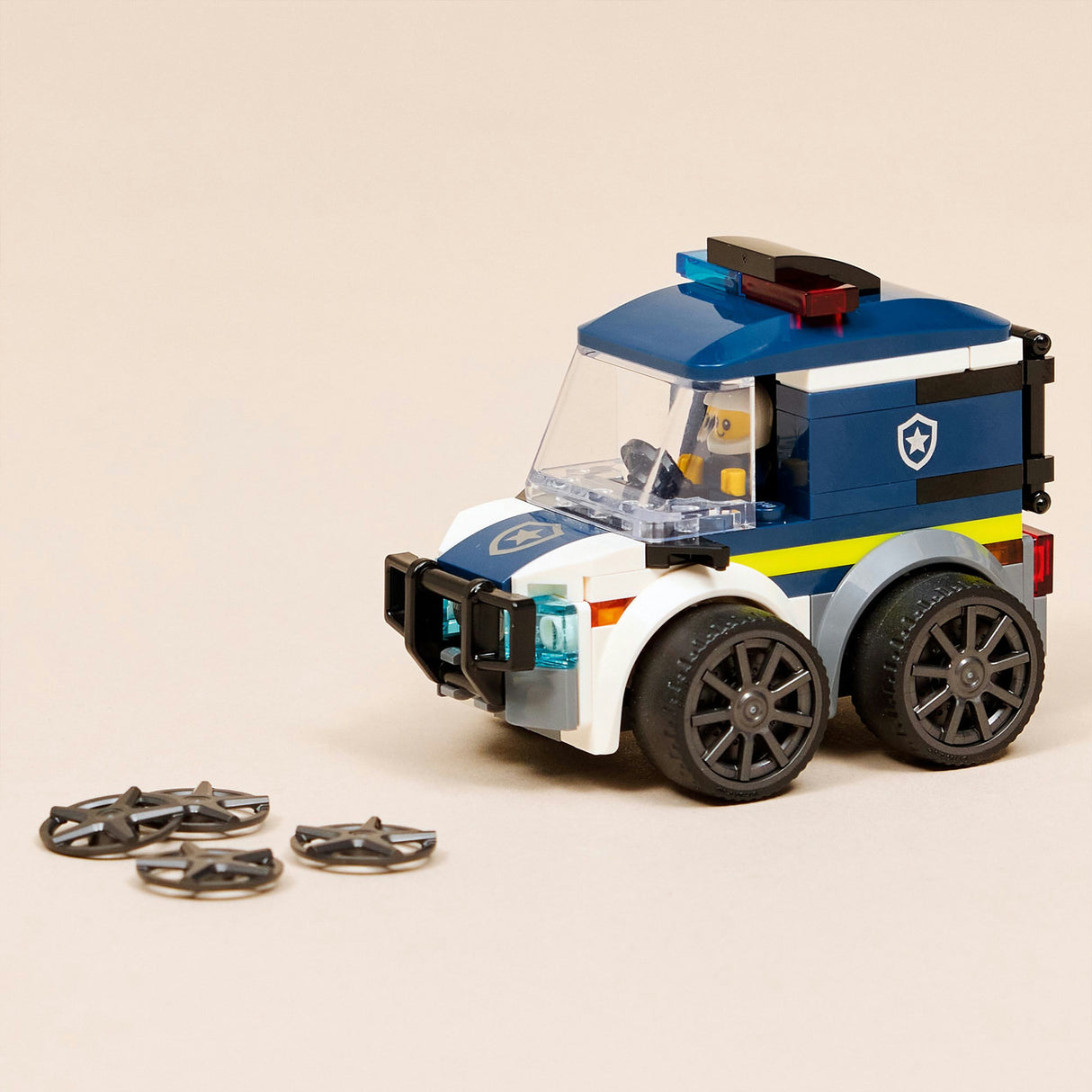 Lego City Brick Rides 60481 Fahrzeuge Polizeiauto | 2 Stk