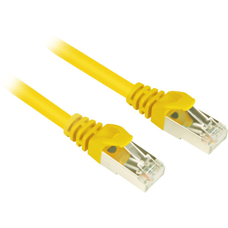 Sharkoon Netzwerkkabel SFTP, RJ-45 mit Cat.6 (gelb, 3 Meter)