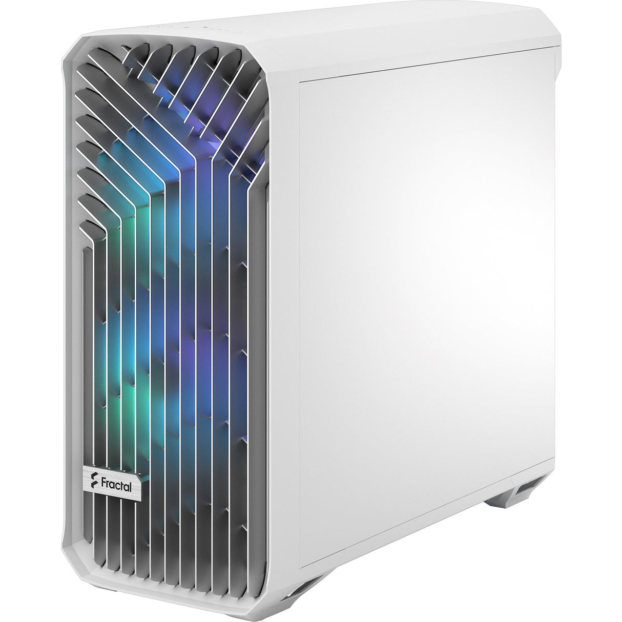 Fraktales Design Torrent White RGB TG Clear Tönung