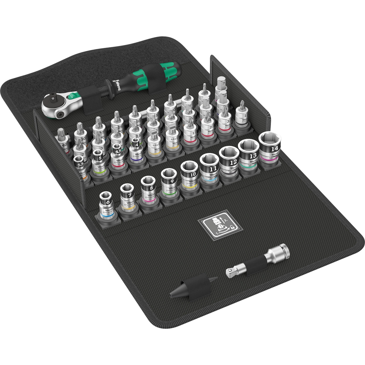 WAA 8100 SA All-In Zyklop Speed-Ratelset, 42-teiliger