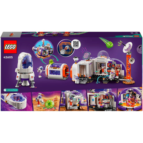 Lego Friends – Mars-Weltraumbasis und Raketenbauspielzeug (42605)