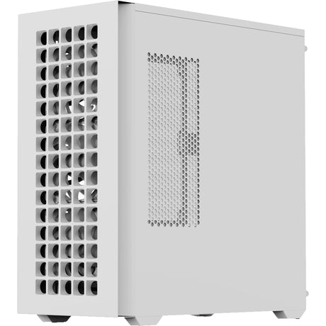 Aerocool b502a Midi-Tower-Gehäuse (weiß | 2x USB-A | 1x USB-C | RGB)