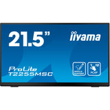 Iiyama prolite t2255msc-b1 21,5 Monitor (schwarz, HDMI, Display Port, 2x USB-A)