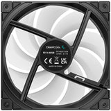 Deepcool fd14 argb case fans (zwart, 3 stuks, 140 x 140 x 25 mm, pwm)