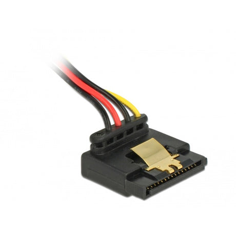 Delock Floppy 4 Pin Buchse > SATA 15 Pin Buchse Kabel (0,3 Meter)