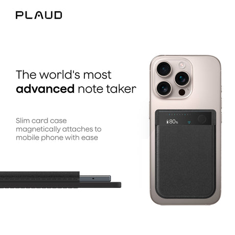 Plaud Note Pro Diktiergerät (Silber, 64 GB, Bluetooth (BLE 5.4), Dualband-WLAN (2,4 GHz 5 GHz))
