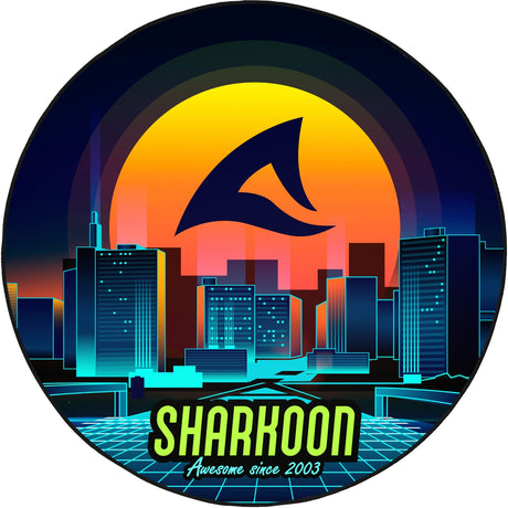 Sharkoon sfm11 Bodenmatte (Retro) Schutzmatte (blau gelb)