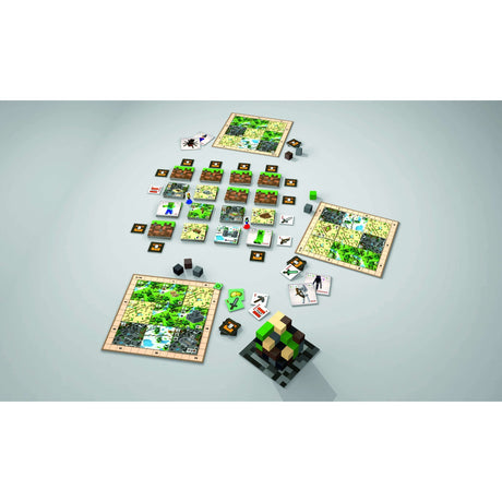 Ravensburger Minecraft Builders Biomes Brettspiel (mehrsprachig, 2 – 4 Spieler, 30 – 60 Minuten, ab 10 Jahren)