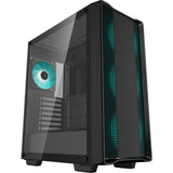 Deepcool cc560 v2 Midi-Tower-Gehäuse (schwarz | 2x USB-A | gehärtetes Glas)