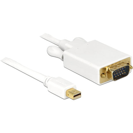 Delock Mini Displayport > VGA Adapter (weiß, 1 Meter)