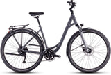 Cube Touring Pro Easy-Entry-Platte in Grau und Metall