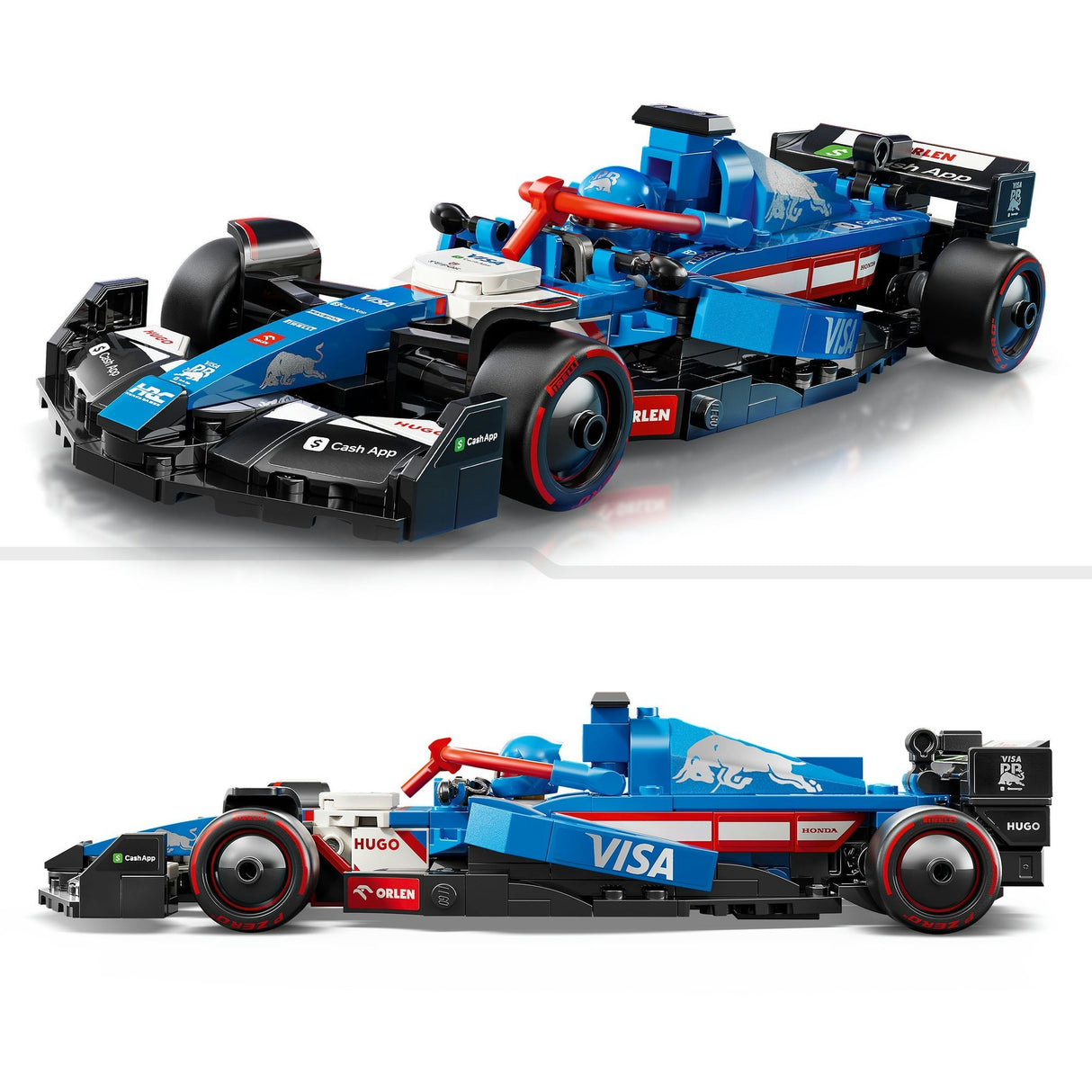 Lego Speed Champions 77246 Visa Cash App RB VCARB 01 F1-Rennwagen