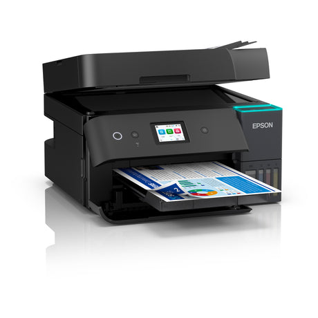Epson ecotank et-4950 All-in-One-Tintenstrahldrucker (Schwarz, Fax, Scannen, Kopieren, WLAN, inklusive bis zu 3 Jahre Tinte)