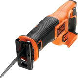 Black+Decker 18V Säbelsäge BDCR18N-XJ (Orange Schwarz, Akku und Ladegerät nicht im Lieferumfang enthalten)