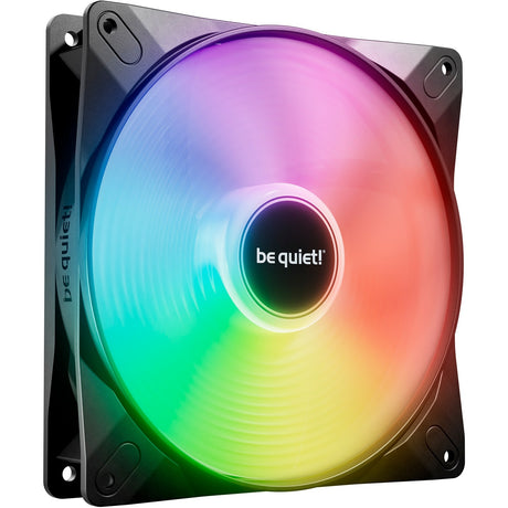 Ruhig sein! Light Wings lx pwm rgb Gehäuselüfter (schwarz, 140 x 140 x 25 mm)