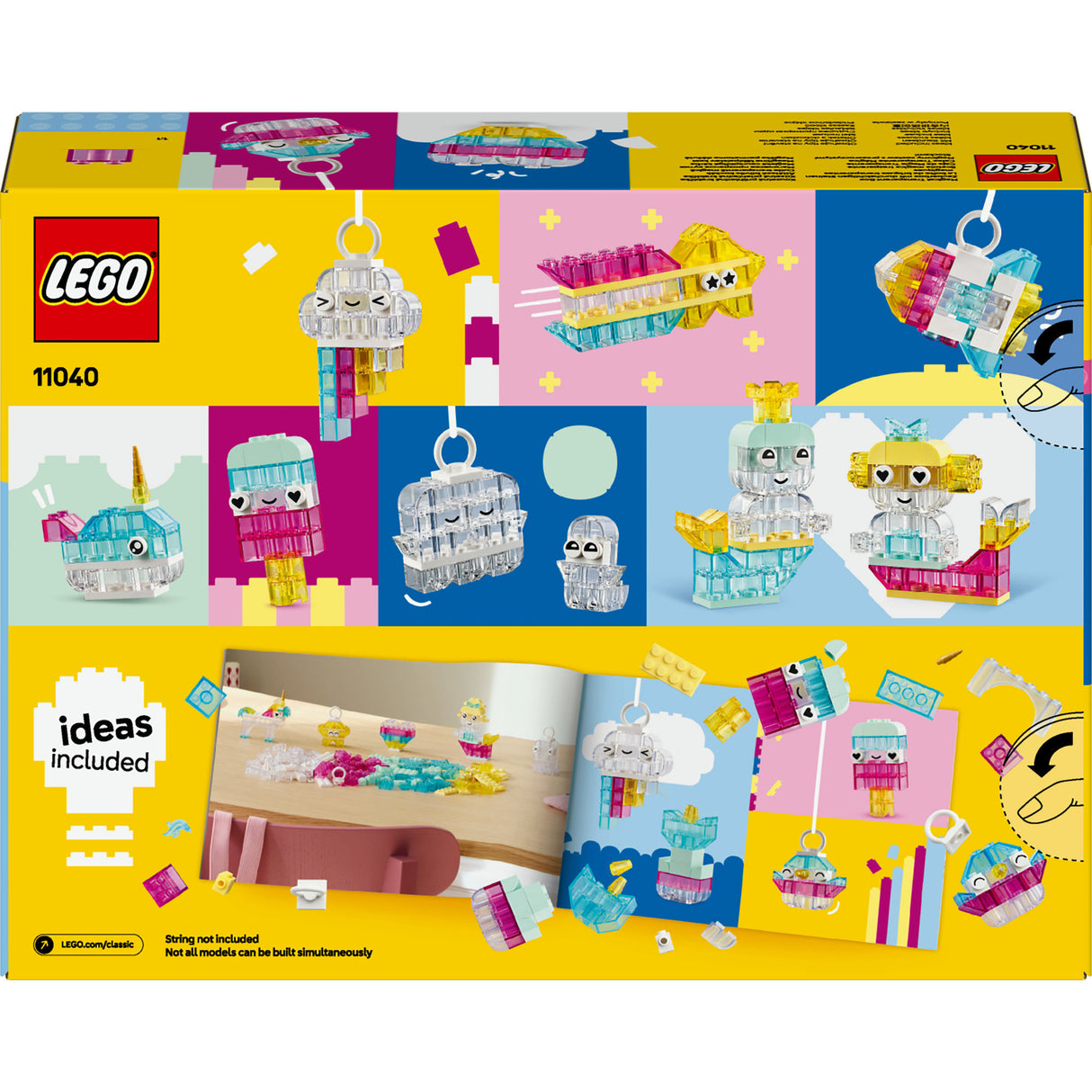 Lego Classic 11040 magische transparente Box