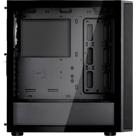 Silverstone Fara R1 v2 Midi-Tower-Gehäuse (schwarz | 3x USB-A | gehärtetes Glas)