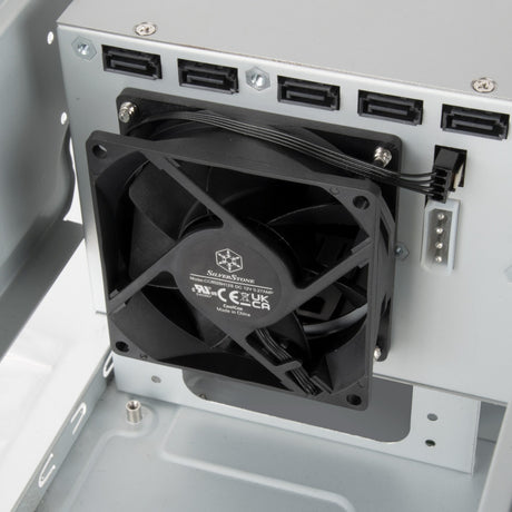 Silverstone sst-cs351 Mini-Tower-Gehäuse (schwarz | 2x USB-A | 1x USB-C)