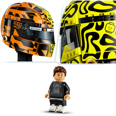 Lego editions mclaren mastercard f1 team helm van lando norris bouwpakket voor kinderen 43023
