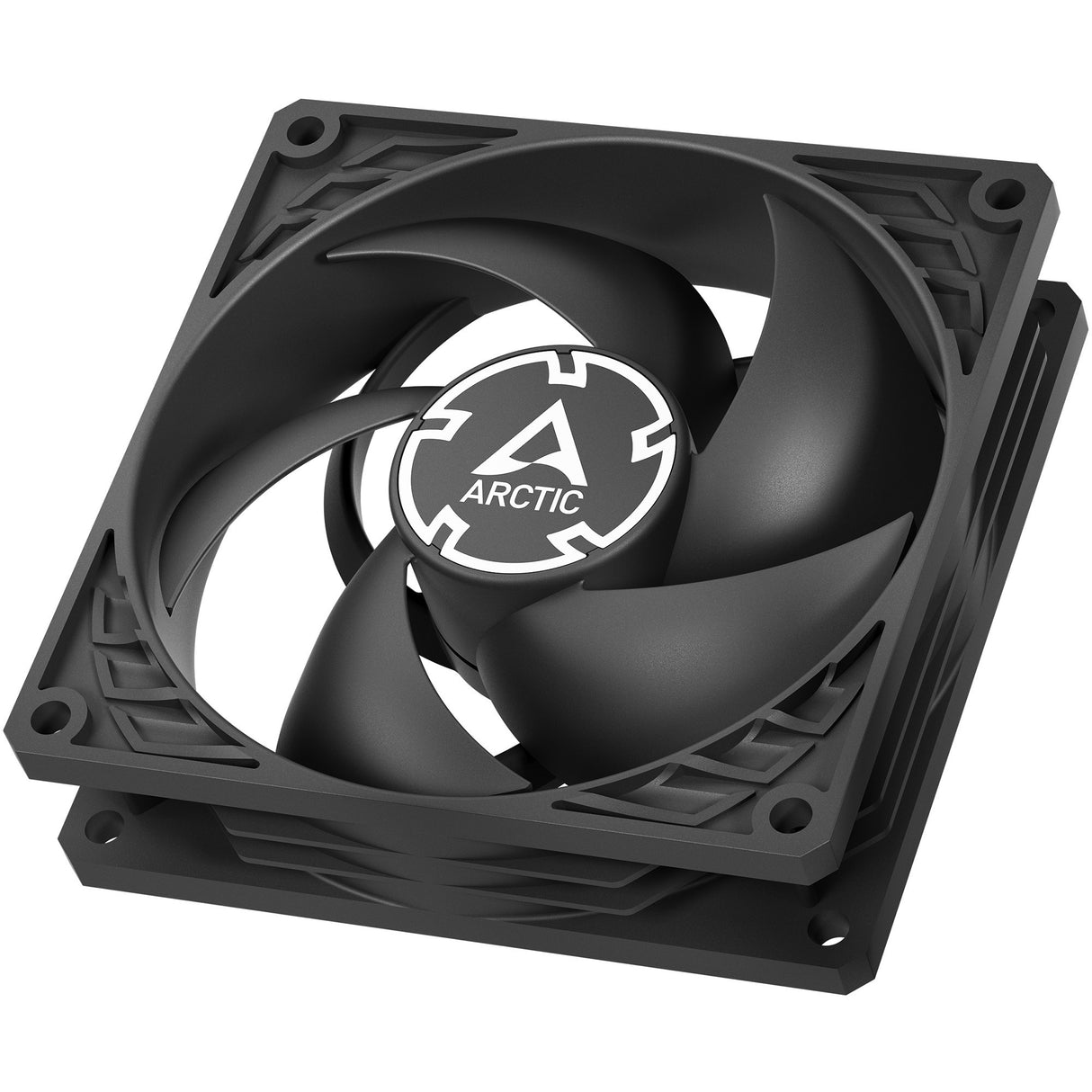 Arctic p9 pwm pst case fan (zwart, 92 x 92 x 25 mm)