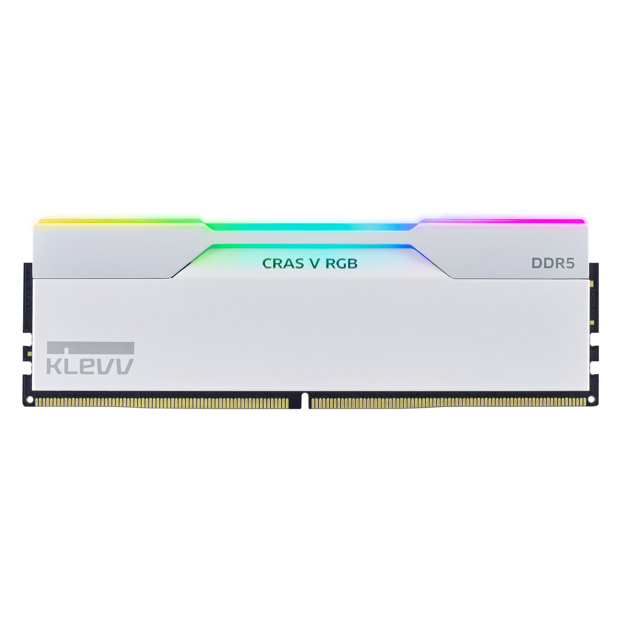 Klevv 32 gb ddr5-6000 (2x 16 gb) kit werkgeheugen (wit, kd5agua80-60a300j, cras v rgb, xmp 3.0, expo)