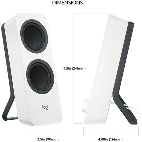 Logitech z207 PC-Lautsprecher (Weiß)