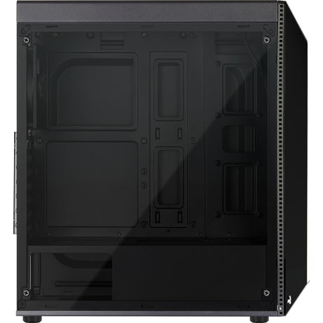Aerocool Shard Midi-Tower-Gehäuse (schwarz | 3x USB-A | RGB | Fenster)