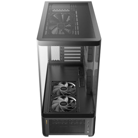Antec c6 curve air midi tower behuizing (zwart | 2x usb-a | 1x usb-c | tempered glass)