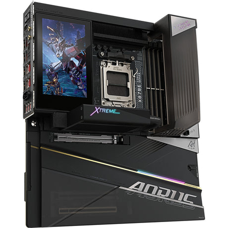 Gigabyte x870e aorus xtreme x3d ai top socket am5 moederbord (zwart, raid, 2x 10 gb-lan, wi-fi 7, bt, sound, e-atx)