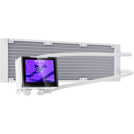Xyz PC Gear Hydroview AIO 360 Wasserkühlung (weiß, argb, pwm)