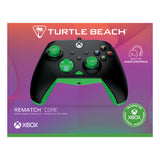 Turtle Beach Rematch Core Wired Controller (Schwarz Grün, Xbox Series X|S, Xbox One, PC)
