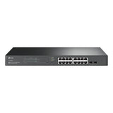Tp-link Omada SG2218P Jetstream 18-Port Gigabit Smart Switch (schwarz, 16x PoE+, 2x Gigabit SFP)