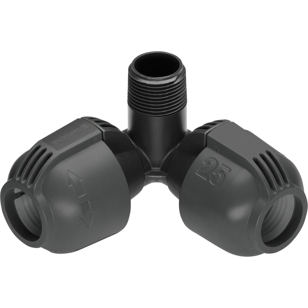 Gardena Eckstück | 25 mm x 3 4'' Außengewinde – 2783-20 – 2783-20