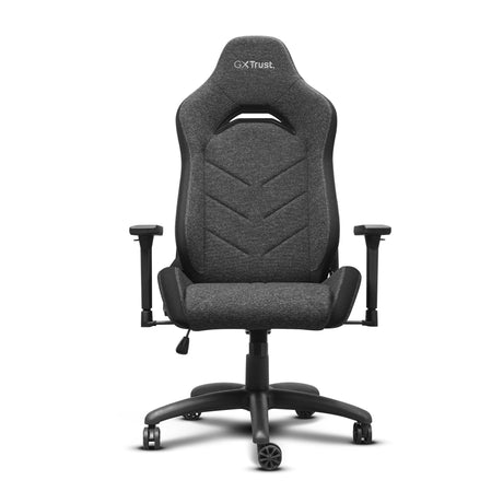 Trust gxt 723 ruya comfortabele stoffen gaming stoel (grijs)