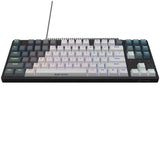 Lorgar azar 514tkl rgb mechanisch gaming toetsenbord (wit, us lay-out (qwerty), logar dream, 80% (tkl), rgb)