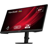 Viewsonic vg2709-2k-mhdu-2 27 Monitor (schwarz, 1x HDMI, 1x Display-Port, USB-C, USB-A, USB-B, 100 Hz)