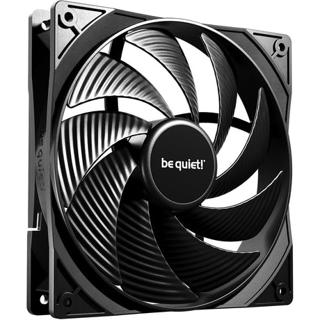 Ruhig sein! Pure Wings 3 High-Speed-Gehäuselüfter (schwarz, 3 Stück, 140 x 140 x 25 mm, PWM)