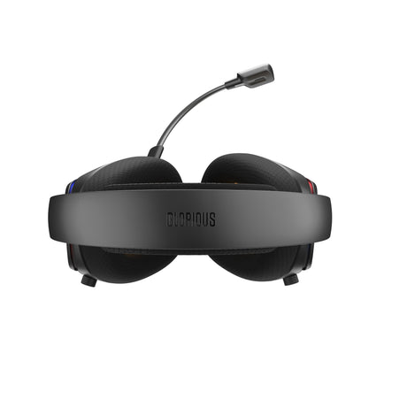 Glorious GHS Eternal RGB – Stereo-RGB-Gaming-Headset, Over-Ear-Gaming-Headset (Schwarz, PC, PS5, PS4, Switch, USB-C)