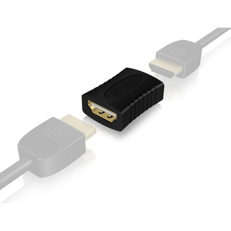Icy Box ib-cb005-Anschluss HDMI-zu-HDMI-Kupplung (schwarz)