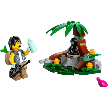 Lego City – Baby-Gorilla-Begegnung, Konstruktionsspielzeug (30665)