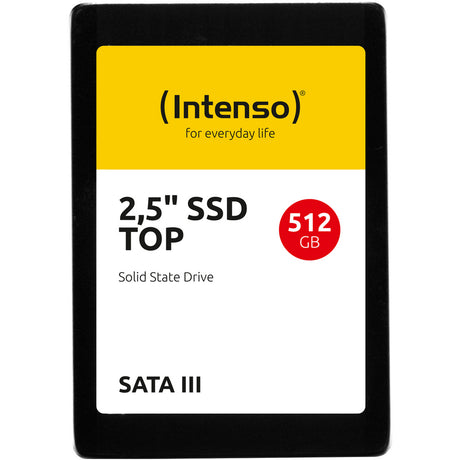 Intenso Top Performance, 512 GB SSD (schwarz, 3812450, SATA 600, Bulk)
