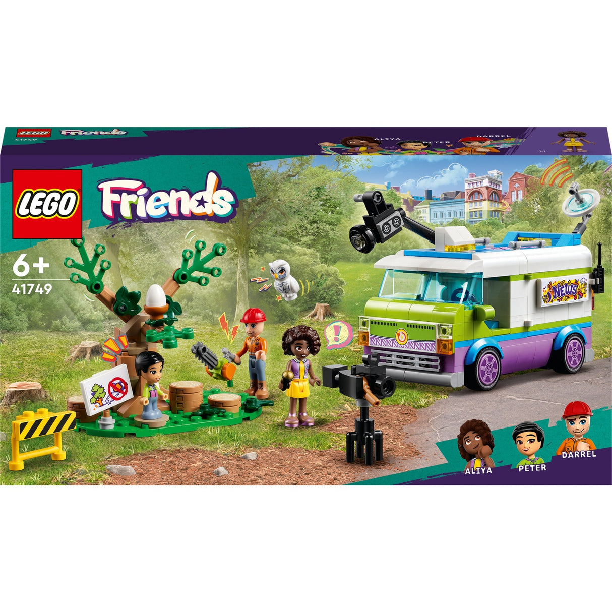 Lego Friends – Bauspielzeug „News Van“ (41749)