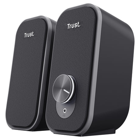 Trust ador 2.0 Lautsprecherset PC-Lautsprecher (schwarz grau)