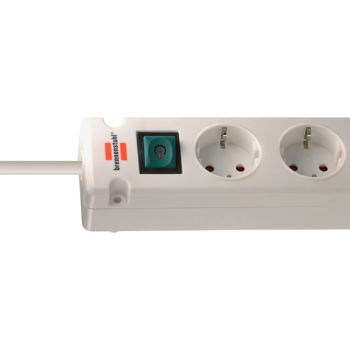 Brennerstuhl Bremounta Steckdosenleiste 5-fach mit 2 USB C Ladebuchsen Steckdosenleiste (weiß, 2x USB C)